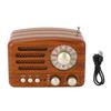 Retro Bluetooth Speaker Wireless Great Sound Quality Wooden Portable AM FM Radio for Bedroom Dining