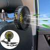 Kwak's Car Fan, Car Fan, 3 Levels of Air Flow Adjustment, Rotation, Adjustable Angle,