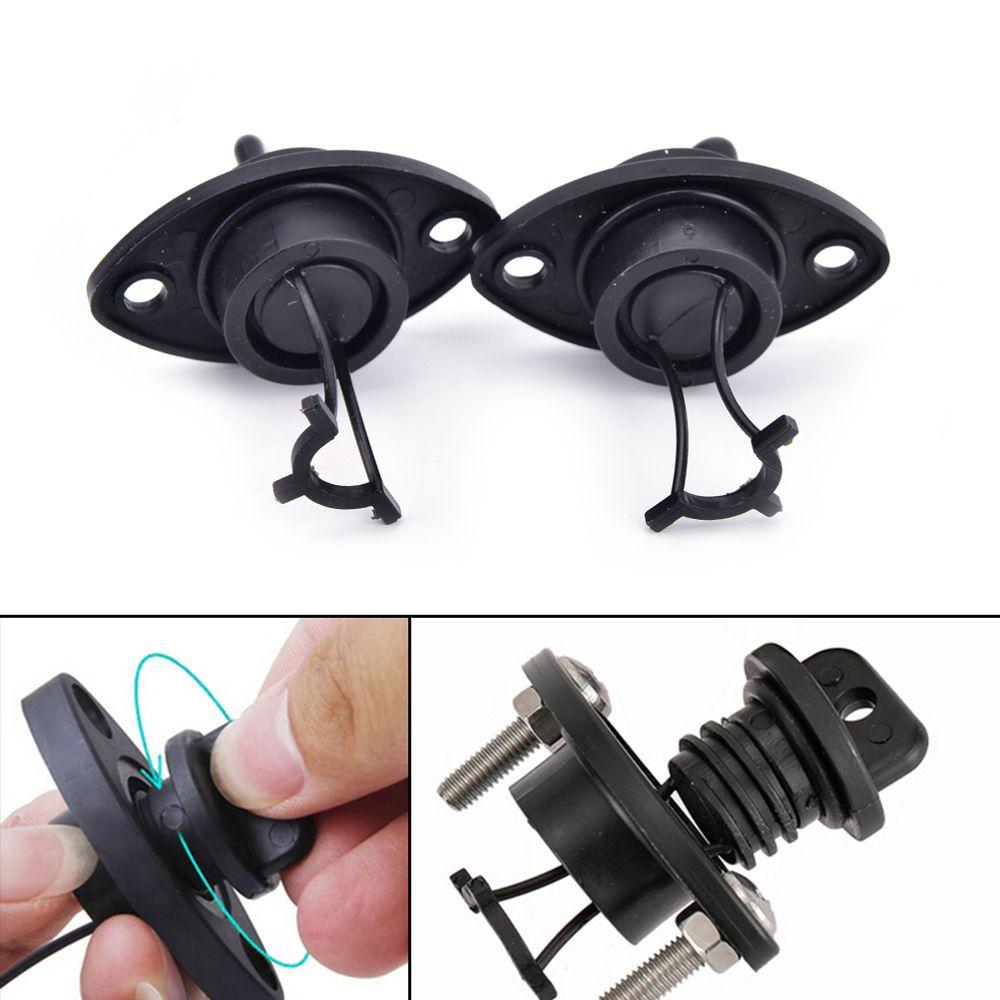 with Screws Waterproof for Boat Sealing Plugs Kayak Drain Plug Thread Drain Plug Drain Holes Plugs