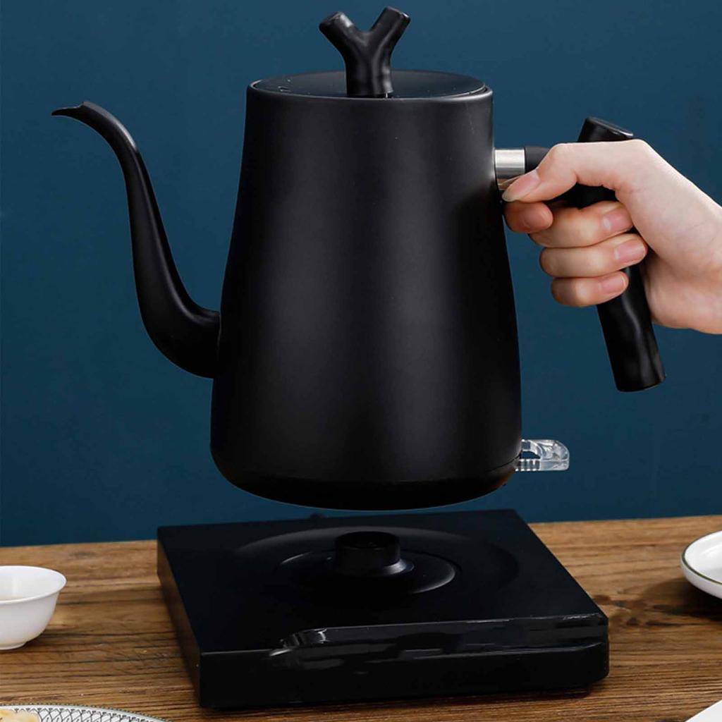 Electric Kettle with Base Double Layer Hot Water Boiler Heater with Auto Shutoff Protection for Home