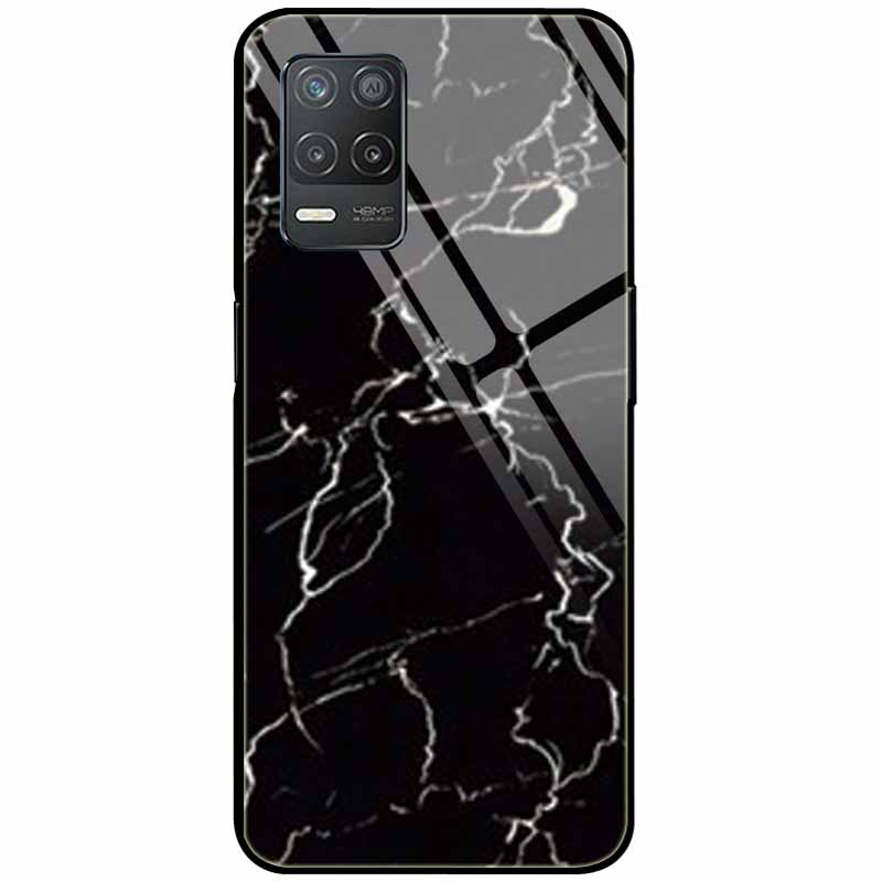 Закаленное Стекло Чехол Для Realme Narzo 30 5G Чехол Narzo30 Жесткий Защитный Задний Funda для Realme 8 5G Стекло Realme8 5G Coque Милый