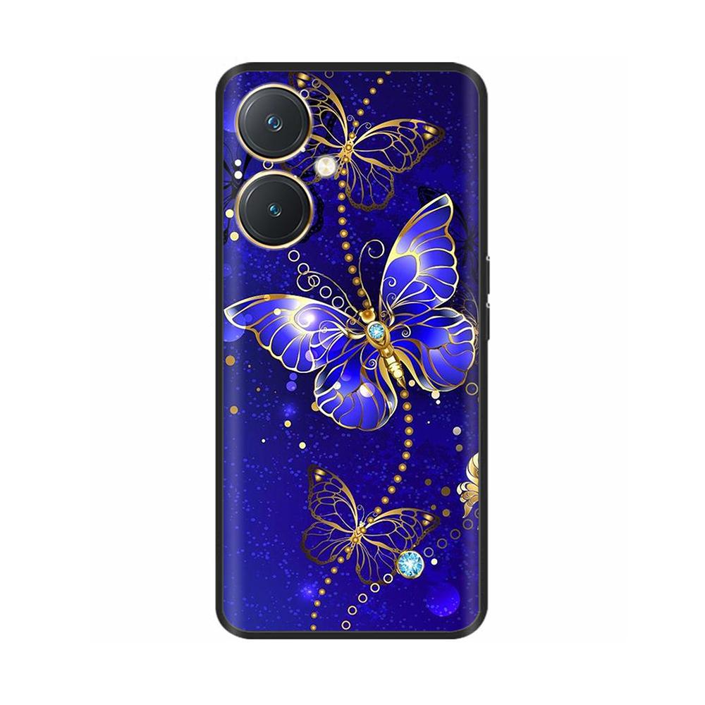 Для Vivo Y27 5G Чехол Новый Дизайн Мягкий Чехол Тонкий Чехол Для VivoY27 5G V2302 V2322 Чехлы Жидкий Силикон Fundas Для Vivo Y36 5G