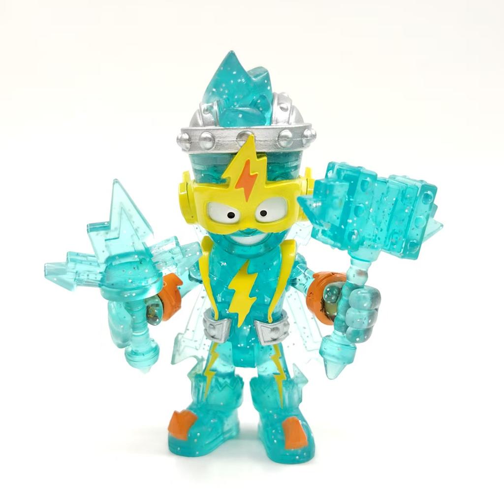 1pcs Original Superthings Big Super Zings With Weapon Ultra Rare Series 6 Kazoom Kids Rescue Force Series Action Figures Toy