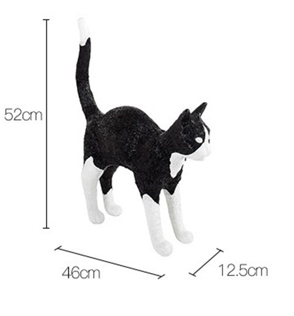 Nordic Resin Cat Night Light Table Lamps Italy Bedroom  Animal LED Desk Lamp Led Stand Light Fixture Home Decor Lighting