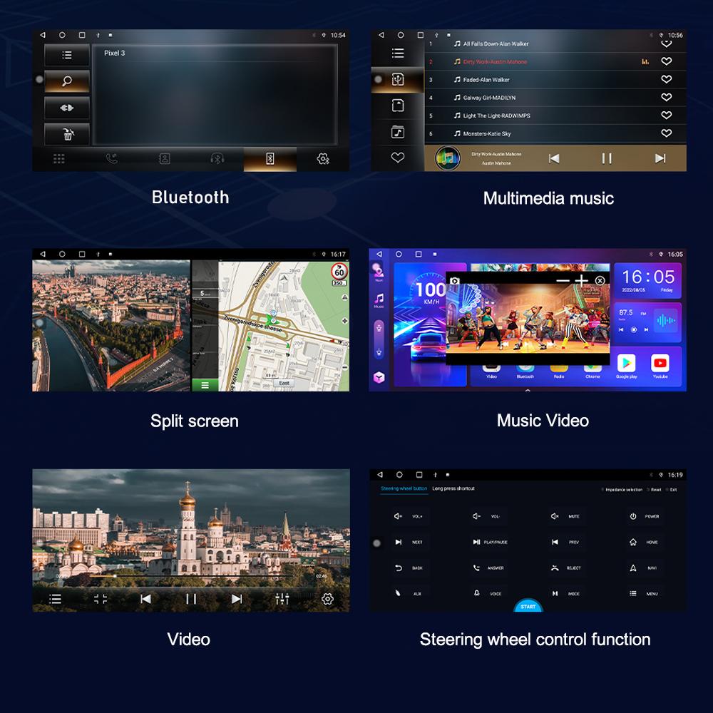 10.33 Inch Car Radio For Chevrolet Aveo 2006-2012 Android 2 DIN Carplay Auto Radio Multimedia Player 2+32GB