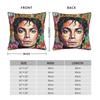 Singer M-Michaels Fanart Pillow Cover Soft Cushion Cover Kawaii Pillow Case For Living Room Bed Chair