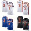 New York Knicks 3 Hart Basketball Jersey Blue White Adult Men Sports Team Uniform
