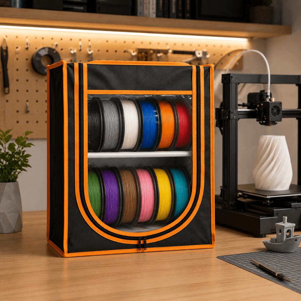 Dustproof Filament Storage Holder Sealed Filament Dry Box 3D Printing Filament Container Universal