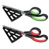 Pizza Scissor Cutter Stainless Steel Scissor Cut Pizza Detachable Spatula
