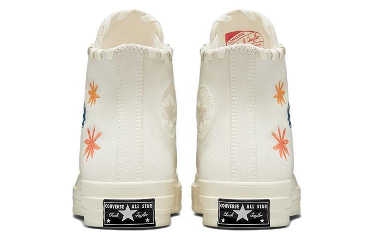 Converse Chuck 70 High Вышитые цветы - Белый - A04298C