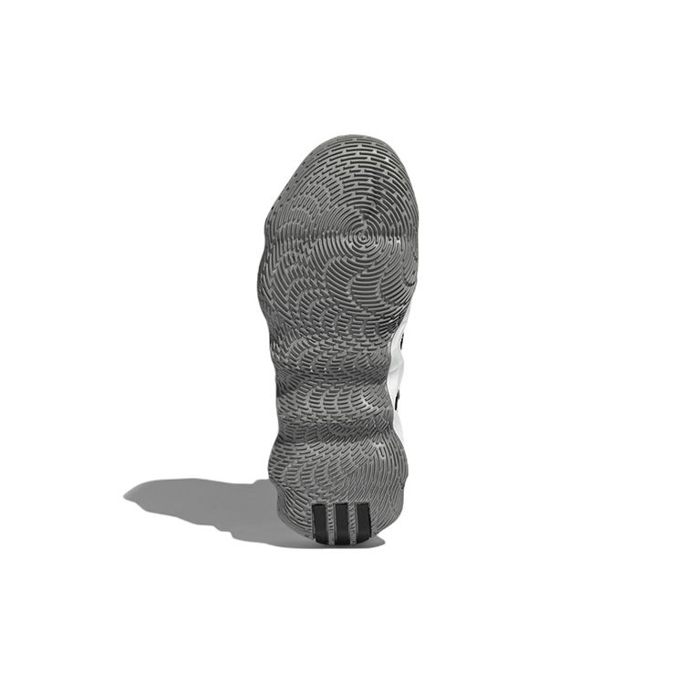 Adidas Экспонат B Круглый носок Удобная амортизация Нескользящие Износостойкие Поддержка Низкий верх Баскетбольные кроссовки Унисекс кроссовки Черный Серый GZ9551