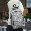 Школьный рюкзак мужской новый модный с буквами для компьютера дорожный легкий женский студенческий рюкзак для старшей школы