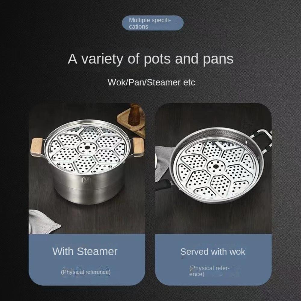 16-34см Пароварка из нержавеющей стали, решетка для варки на пару, прочная кулинарная подставка