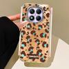 Винтажный розовый чехол для телефона с леопардовым принтом для Xiaomi Redmi Note 14 13 12 11 11S 10 10S 9 8 Pro 9C 13C 14C A3 A4 A3X 9C A1 A2