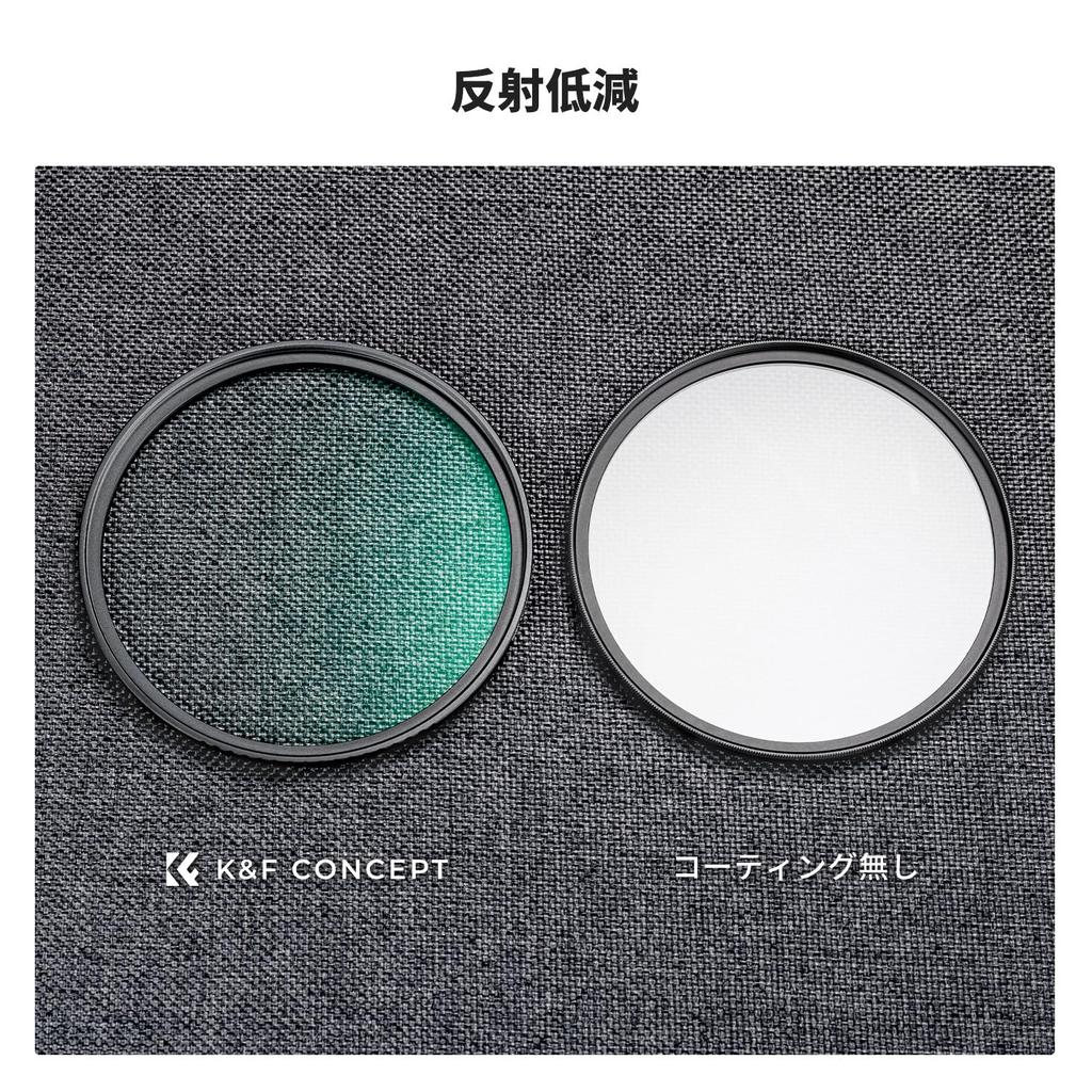 Concept 82mm Black Mist Filter Soft Effect Contrast Adjustment Soft Delineation Filter Multilayer Nano Coating Aviation Aluminum Material Thin Frame 3