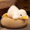 Утка плюшевая кукла мягкая игрушка белая утка плюшевые подушки кавайные обнимашки утка плюшевые игрушки подарок для детей рождество день рождения