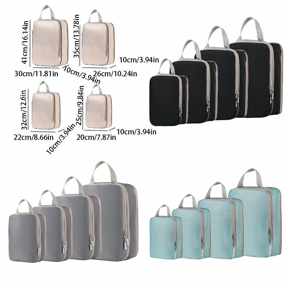 4pcs Portable Waterproof Organizer Bags Multi-Purpose Suitcase Clothes Organizers  Clothes Packing