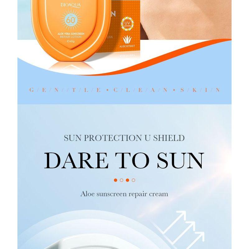 BIOAQUA - Лосьон для восстановления после загара с алоэ вера SPF60+ PA+++