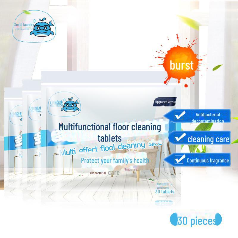 Multipurpose Floor Cleaning Tablets - Fragrance-Infused, Stain-Removing, Brightening Cleaner