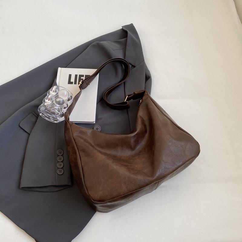 Сумка большой вместимости Женская кожаная сумка через плечо Женская сумка для пельменей