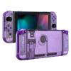 Comes with Back Plate for eXtremeRate Switch Custom DIY Replacement Case Shell for Switch Made of Clear Holder Handle Controller Housing for and Full