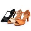 Модная женская обувь для бальных танцев, латиноамериканских танцев, танго, с мягкой подошвой, джазовая обувь, обувь для сальсы для девочек, каблук 5/7 см, тренировочные сандалии