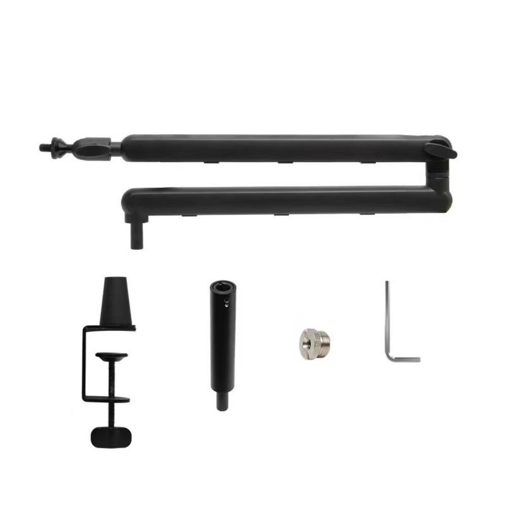 Aluminium Studio Low Profile Mic Arm Mic Low Level Cantilever Bracket Broadcasting Room