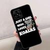 cartoon watercolor animal koala For Honor Magic 8 7 5 6 Lite Case For Honor 200 400 Pro X9d X9c X9b X9a X8c X8b 70 90 Win RT