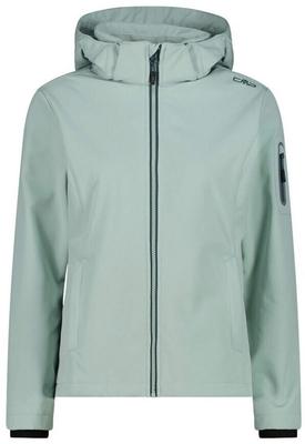 Куртка CMP Softshell Jacket Zip Hood Women (39A5006) Функциональная куртка 39A5006 нефрит