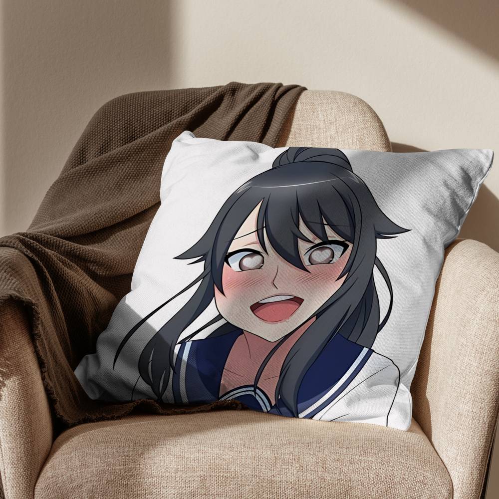 Yandere Simulator Ayano Aishi Принт Наволочка см Квадратный Чехол для Подушки для Декора Гостиной Спальни