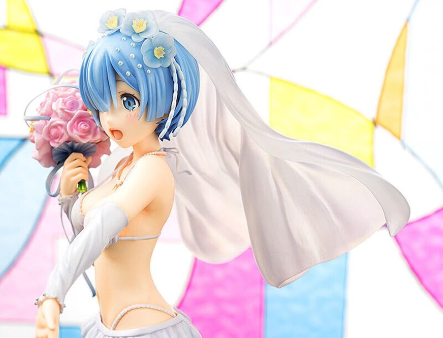 Жизнь в ином мире от Zero Rem Wedding масштаб окрашенная готовая фигурка Re Ver. 1/7 АБС и ПВХ