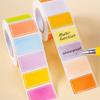 Waterproof Color Index Labels Stickers for Classification and Marking Office and School Supplies, Handwritten Name Labels