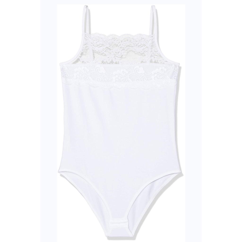 Women's Rope Strap Body Wide Laced Hook and Snap Snap Button Cotton Singlet