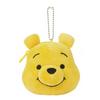 Sunstar Stationery S8347735 Winnie Pooh Face Keychain Plush Toy, Face