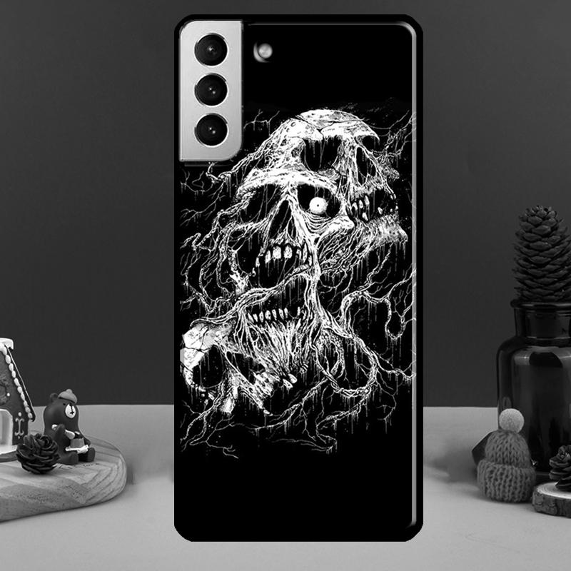 Готический модный чехол с черепом для Samsung Galaxy S21 S20 FE Note 20 S22 Ultra Note 10 S8 S9 S10 Plus, чехол для телефона