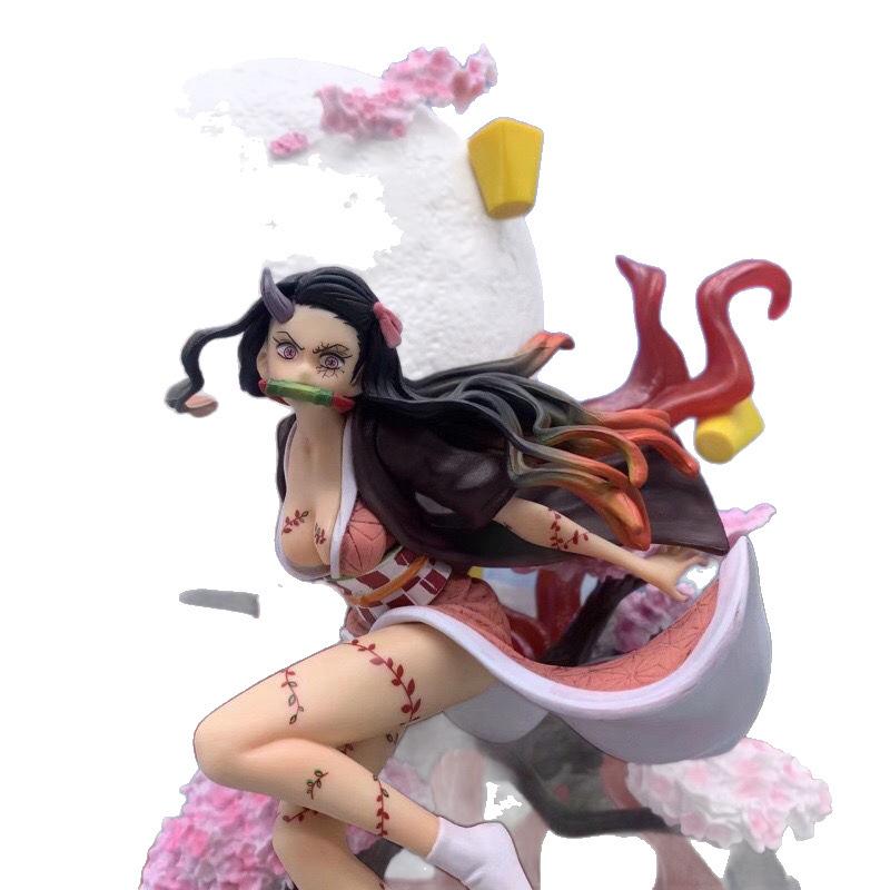 Истребитель демонов Gk Куб Кочо Шинобу 1/6 Резонанс Вторая Пуля Статуэтка Ручная Настольное Украшение Аксессуары В Коробке Фигурки Игрушка