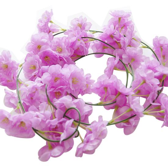 Искусственные поддельные вишни цветок винограда растение свадьба украшение дома