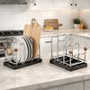 Multi Layer Pot Lid Storage Rack Vertical Cutting Board Holder Chopping Board Organizer  Plates