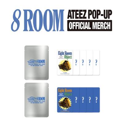 Предзаказ ATEEZ 7-я годовщина POP-UP 8ROOM Набор случайных фотокарточек