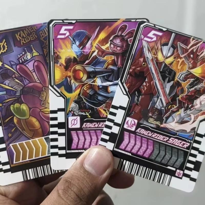 Anime Kamen Rider Gotchard Series Self-Made Adhesive Card Can Linked To Dx Transform Waist Belt Driver Collection Card Gift Toy