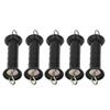 5Pcs Electric Fence Handle Insulated Gate Grip Bar with Metal Hook for Farm Pasture