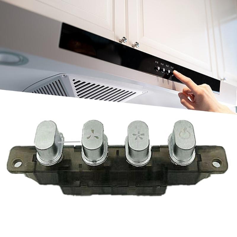 Convenient Piano Type Pushbutton Switch User Friendly Pushbutton Switch Metal Key Switch Perfect for Kitchen Appliances