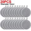 20/1PCS Double-side Dishwashing Sponges Silver Wire Cleaning Sponge Pot Dish Wash Sponge Oil Removal Scouring Pads for Kitchen Cleaning