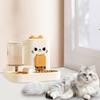 Кормушка для кошек и собак Диспенсер для воды 1,8 л Кормушка для еды 0,8 л Диспенсер для воды