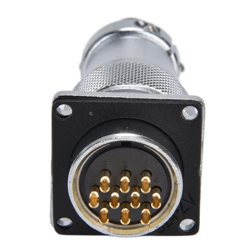 500 В WS24 Авиационный штекерный разъем Водонепроницаемый силовой разъем для авиационной штепсельной розетки