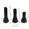 4pcs Black Car Vacuum Tire Valve TR412/TR413/TR414 Wheel Valves Tubeless Tyre Valve