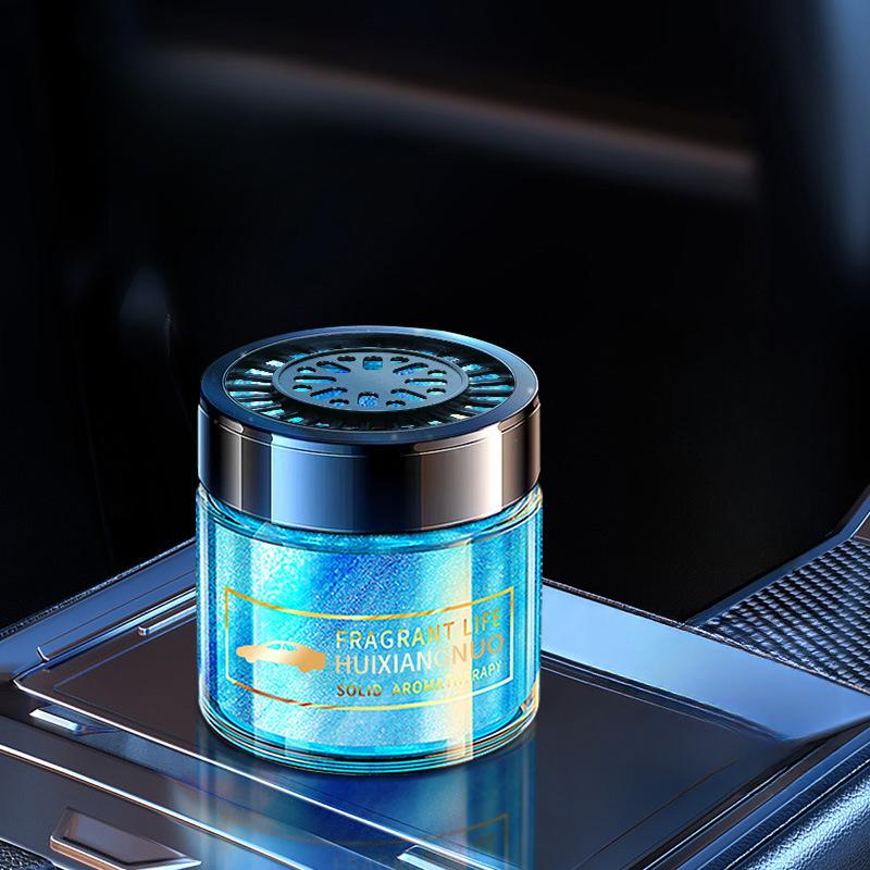 Stylish Solid Perfume Car Air Freshener with Cologne Scent for Long-Lasting Freshness
