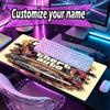 Custom Name Personalized Grand Theft Auto VI Pattern Mousepad, Laptop PC Desk Mat, Decorative Desk Mat for Home Keyboard Pad Gift