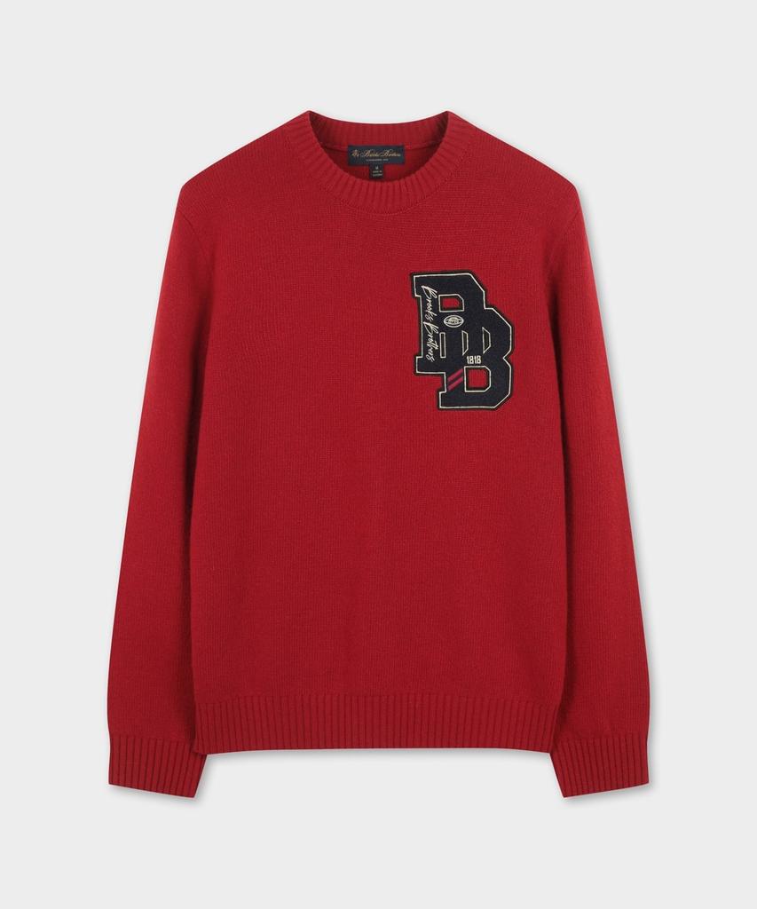 BROOKS BROTHERS [Heritage] Artwork Sweater (Red) (Bbwrmhf407)