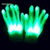 Цветные светящиеся перчатки со светодиодами